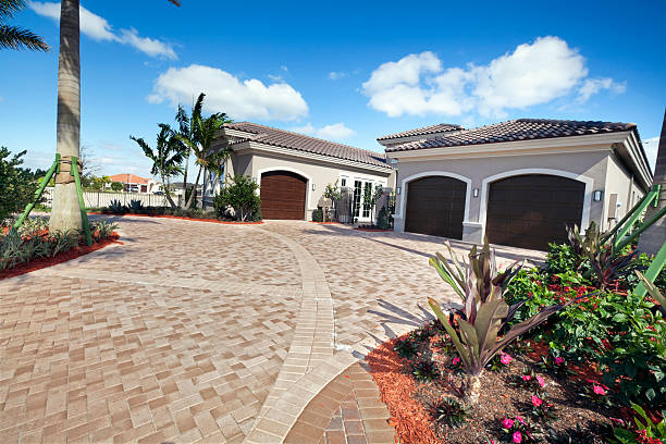 Residential Paver Driveway in Bear Creek, AK